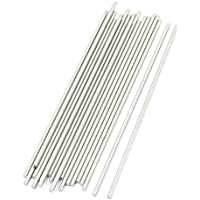 3mmx160mm 20pcs RC Toy Car Model Parte redondo de acero inoxidable varilla del eje